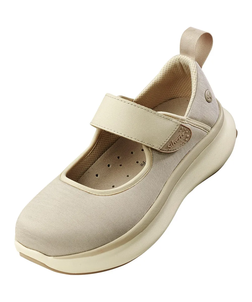 Women's Extra Wide Mary Jane Walking Shoes with Easy Touch