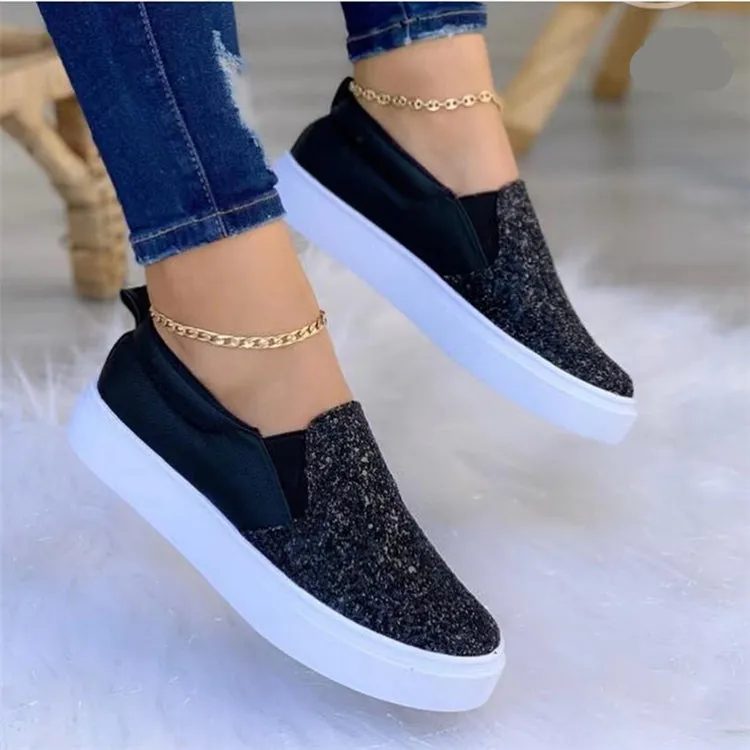 Little Loafers Clay kamames Autumn New Women Casual Shoes Flat Canvas Shoes Woven Low-top Loafers Sneakers Tenis Mujer Zapatos Large
