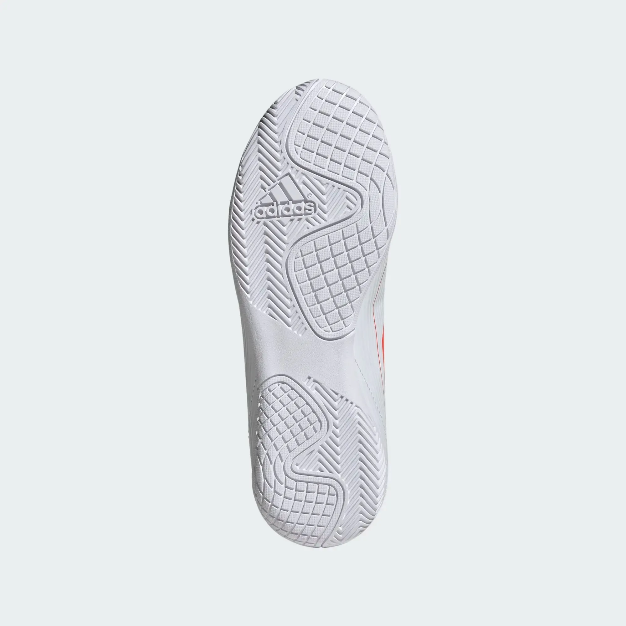 adidas Junior F50 Club Indoor - White/Red/Blue Adidas Customizable Shoes