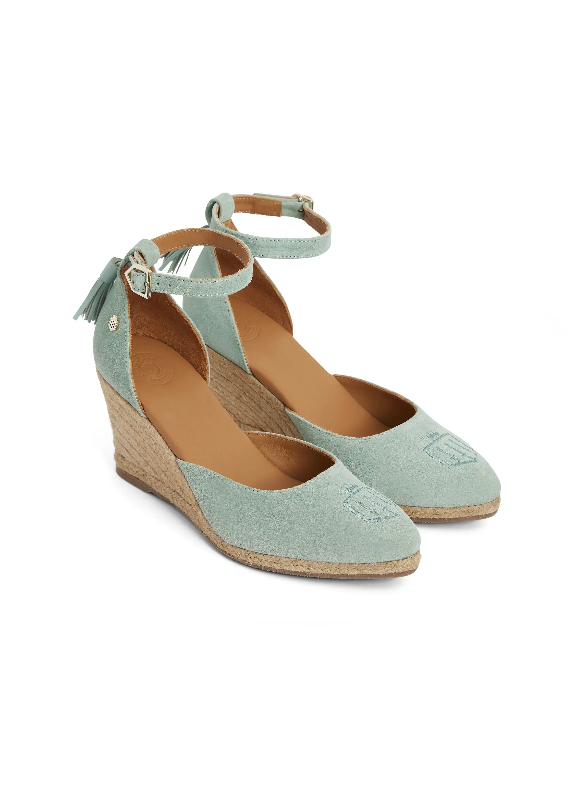 Platform Penny Loafers Monaco Wedge - Mint