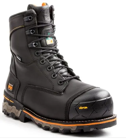 Best Deal On Steel Toe Work Boots Timberland 8" Insulated Work Boots For Men, Premium Waterproof Leather