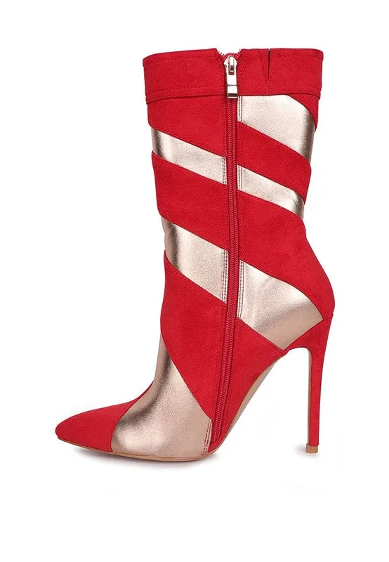 Moos Straps Pumps Boots Tuxedo With Cowboy Boots