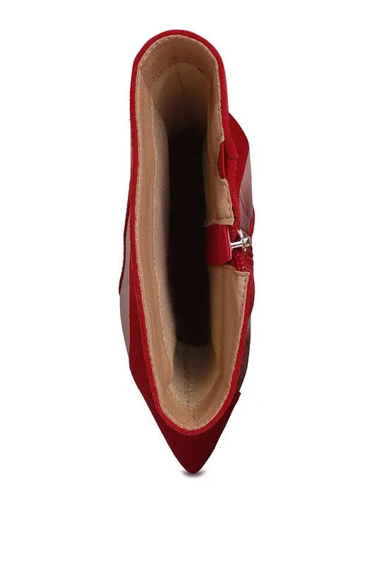 Moos Straps Pumps Boots Black Boots Knee High