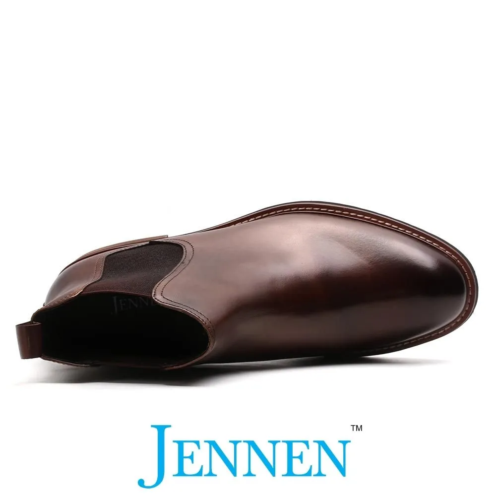 Mr. Tognetti Brown 7cm | 2.8 inches Tall Men's New Elevator Boots Guide Gear Boots