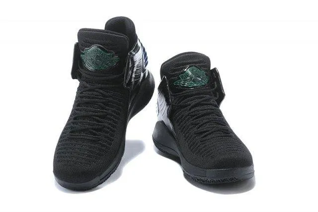 N A Jordan XXXII 32 Black Gold Spectrum Sneakers Men's Basketball Shoes Asics Steve Aoki Shoes