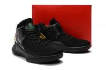 Asics Casual Running Shoes N A Jordan XXXII 32 Black Gold Spectrum Sneakers Men's Basketball Shoes