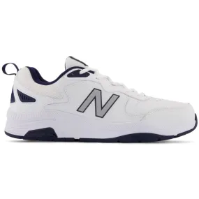 New Balance Shoes Blue And White New Balance 857v3 WN 4E XTRA WIDE Mens Training Shoes