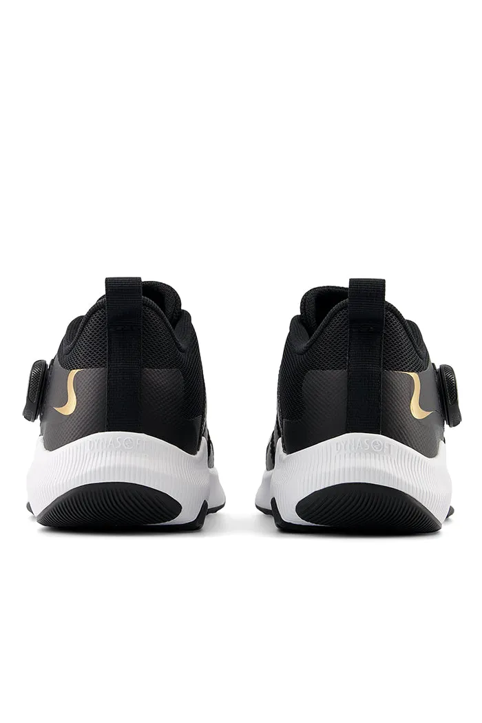 New Balance Mens Cleats New Balance Big Kids DynaSoft Reveal v4 BOA in Black