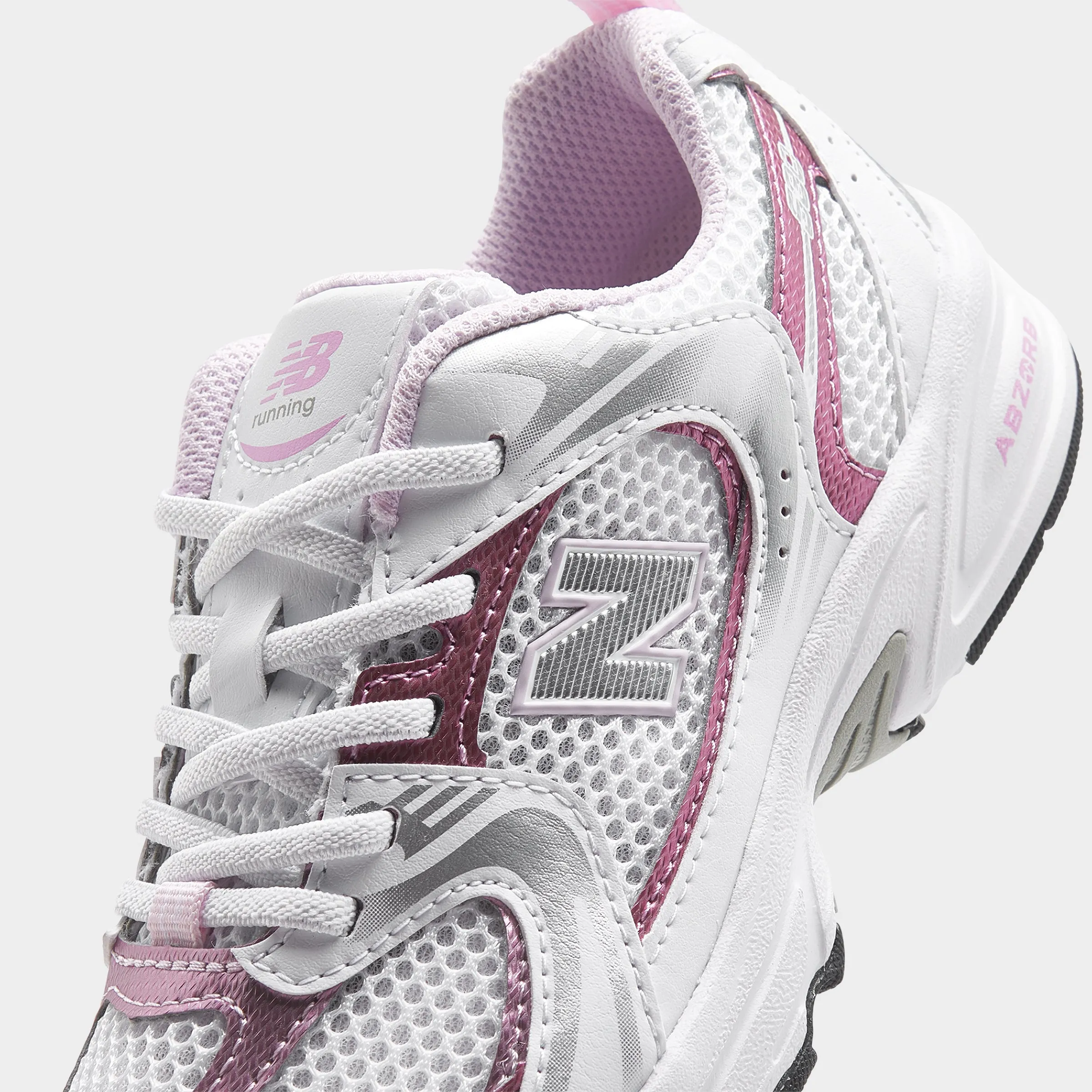 New Balance Children's 530 White / Pink Sugar Black Women's New Balance 327