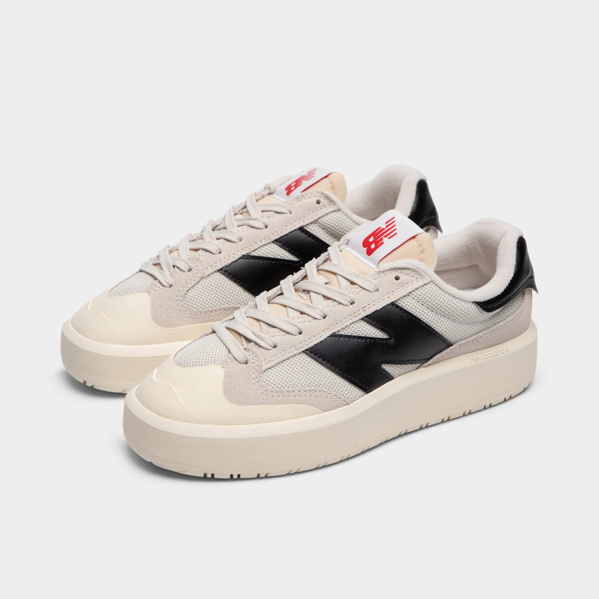 New Balance CT302RF Moonbeam / Black - Team Red Mens New Balance Soccer Cleats