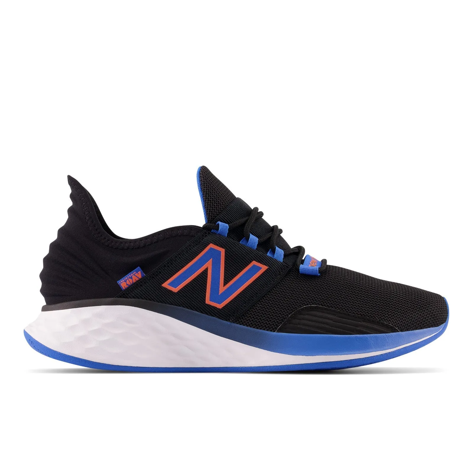 New Balance Fresh Foam Roav Sneakers Shoes - Black/Blue New Balance Navy Blue Sneakers