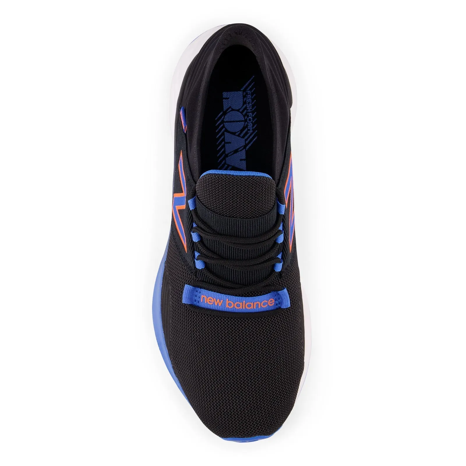 New Balance Fresh Foam Roav Sneakers Shoes - Black/Blue Classic Men's New Balance