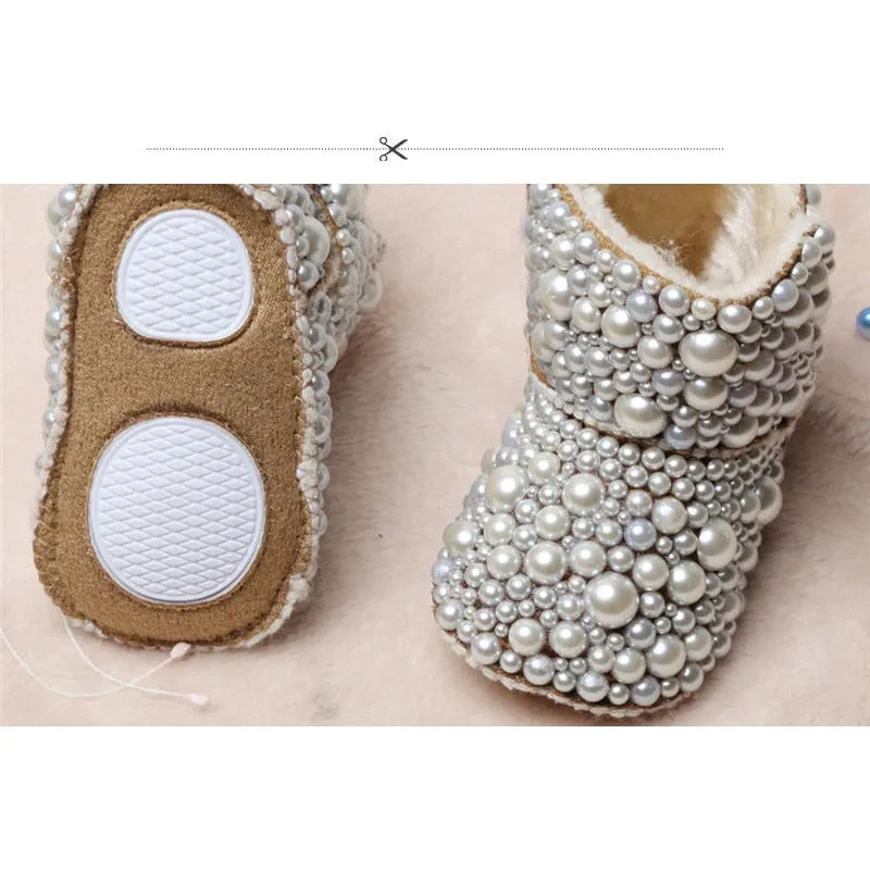 Newborn Pearl Boots Adidas Non Slip Shoes