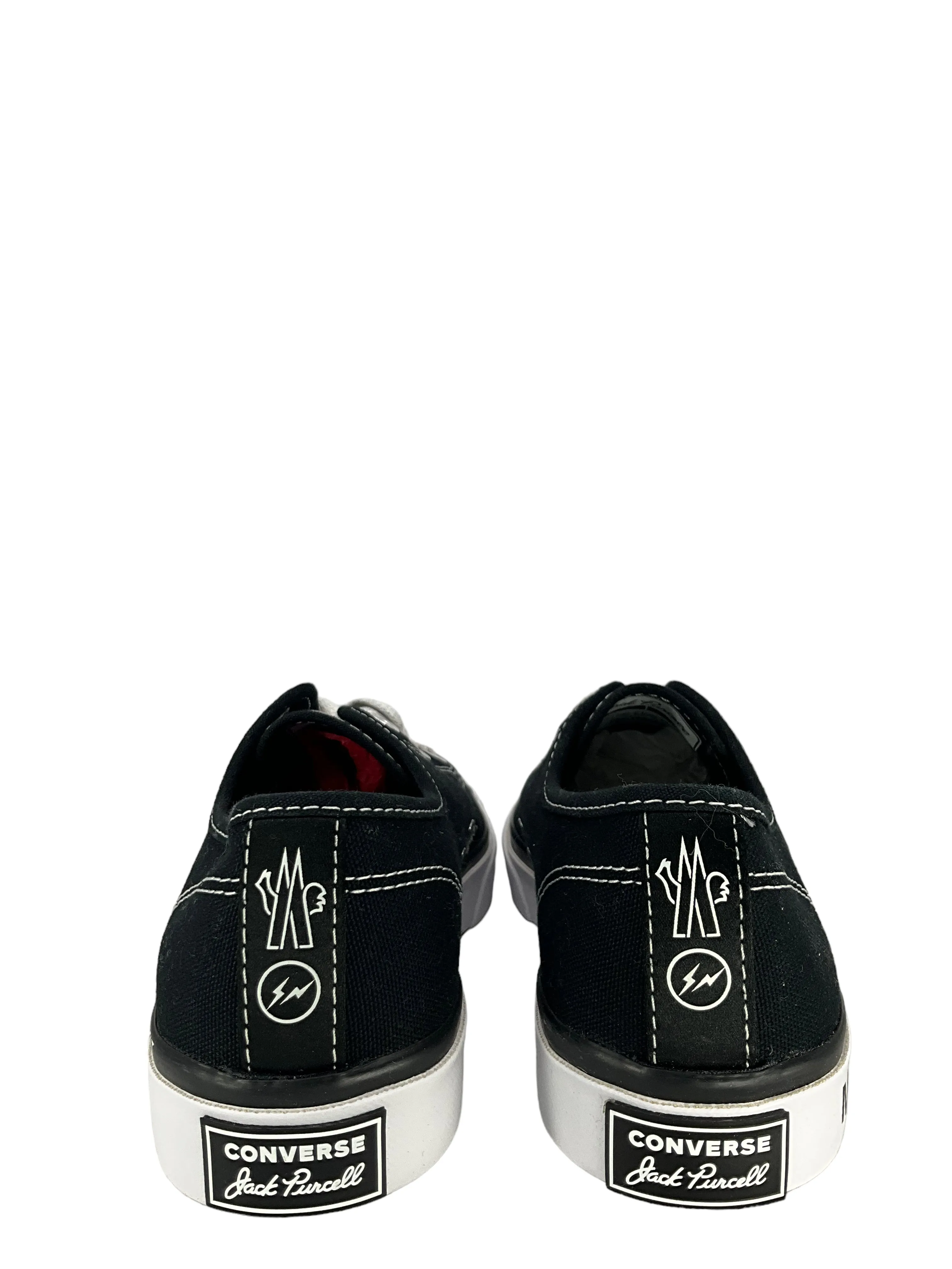 Moncler Converse Fragment Black Sneakers Size 7 Asics Winter Running Shoes Spikes