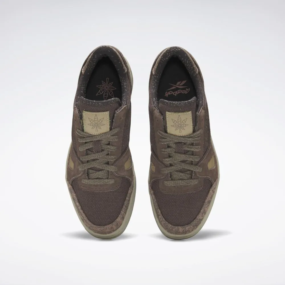 Asics Tennis Shoes Ff3 Reebok Footwear Men LT Court Shoes GRIZZLY BROWN/CINNAMON STICK/S