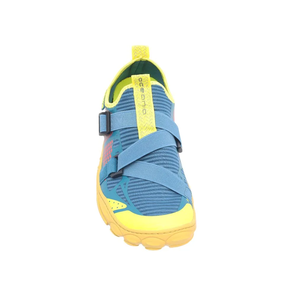 Block Heel Boots 'Oceania' Men's Meridian II Water Shoe  Steel Blue / Yellow
