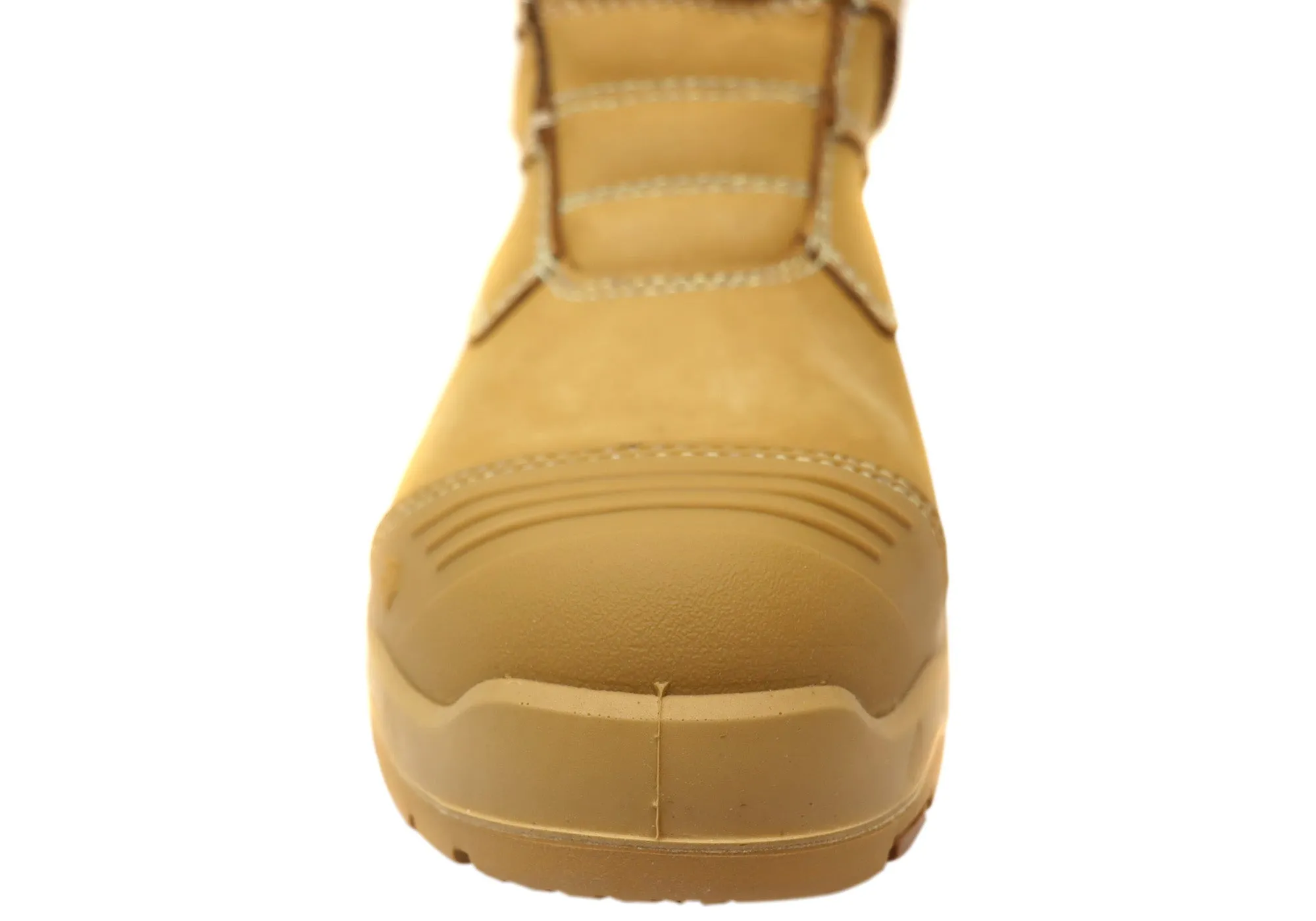 KingGee Bennu Pro 6 Womens Leather Comfortable Work Boots Wheat Size 7 Work Boots