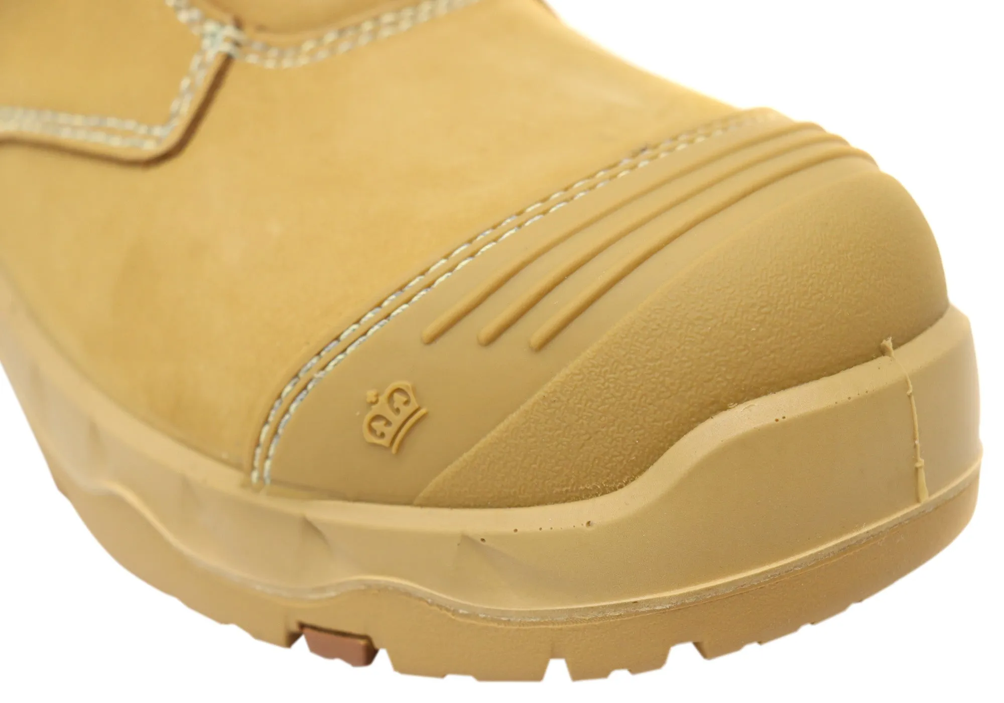 Defender Work Boots KingGee Bennu Pro 6 Womens Leather Comfortable Work Boots Wheat
