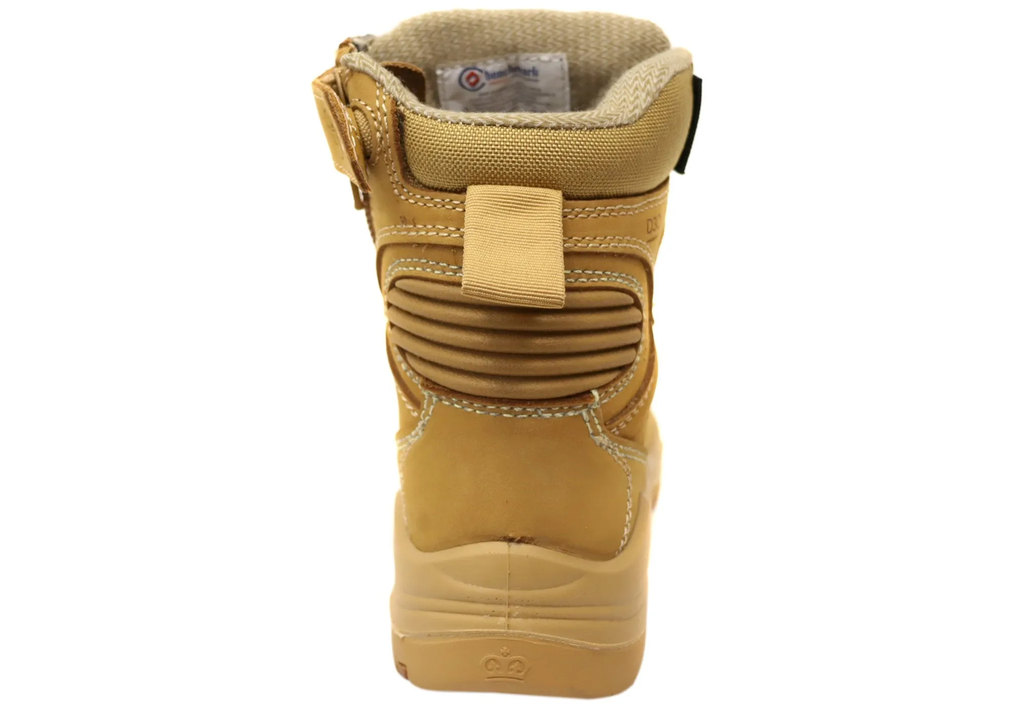 KingGee Bennu Pro 6 Womens Leather Comfortable Work Boots Wheat Most Comfortable Work Boots For Walking All Day