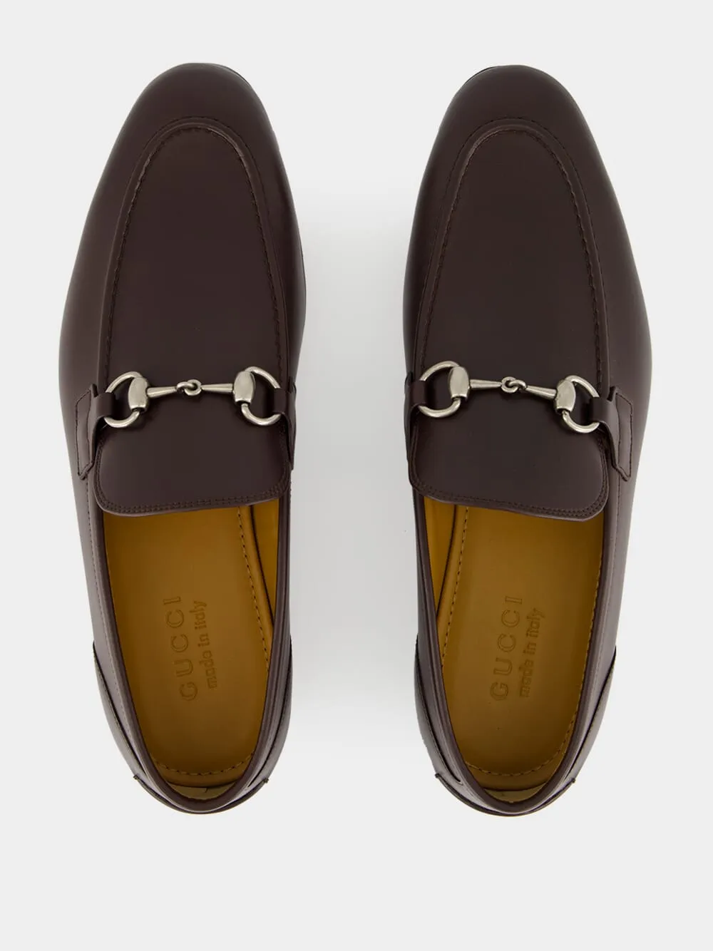 Penny Loafers History Dark Brown Jordaan Leather Loafer