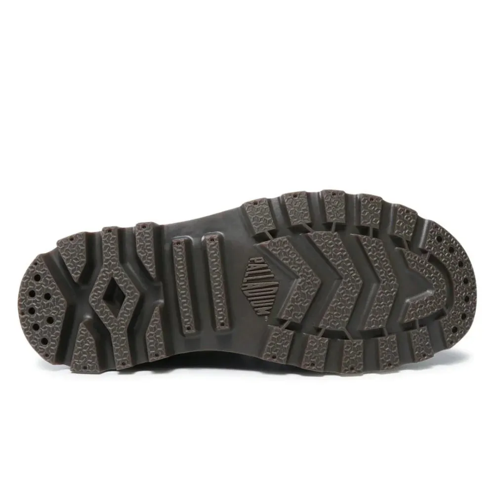 Leather Heeled Ankle Boots PALLADIUM PAMPA HI WAX 77222-008