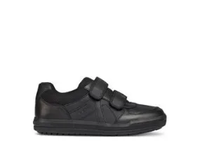 Geox Arzach Black School Shoes Velcro Asics New Shoes 2024