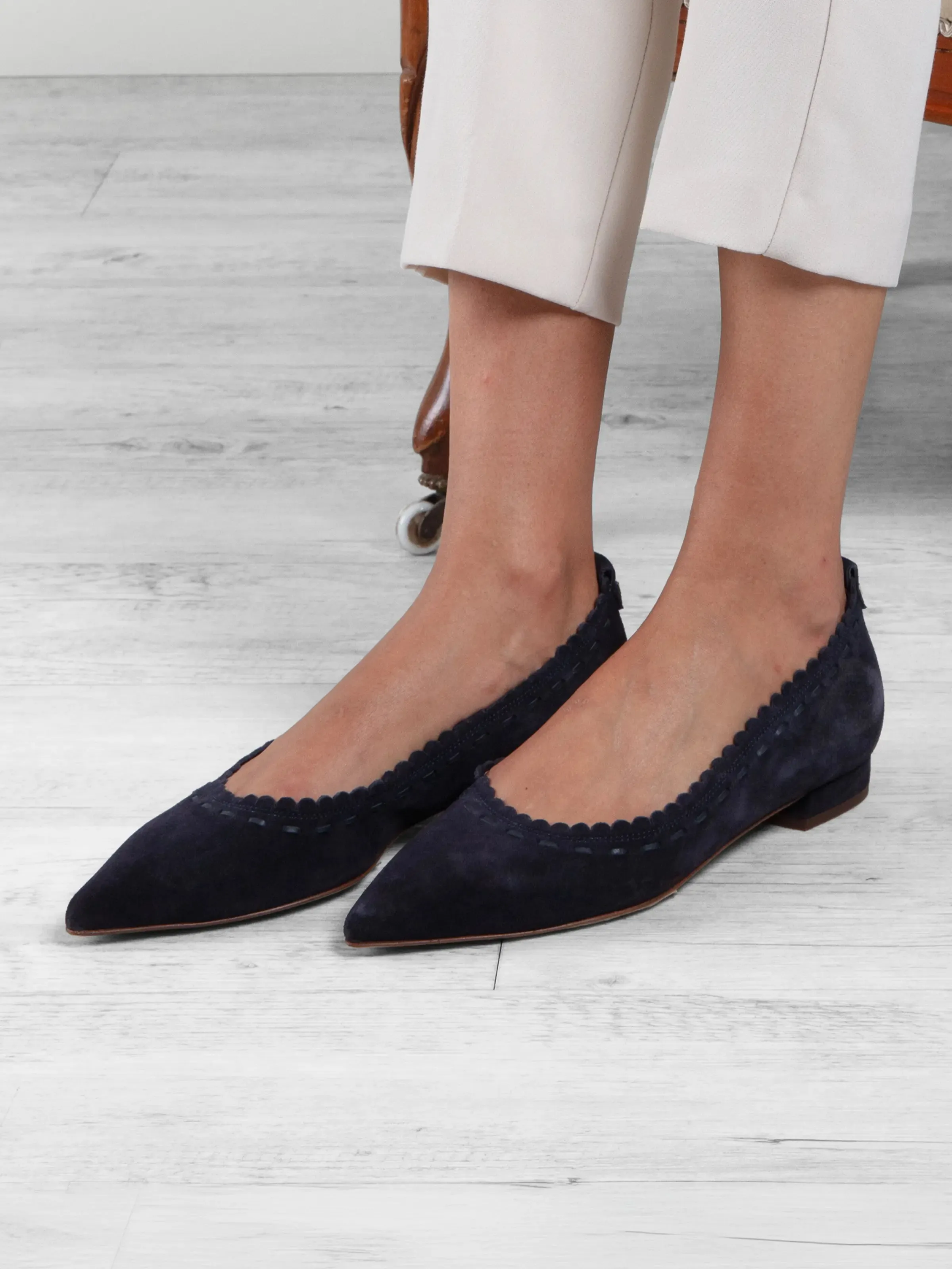 Best Loafers For Business Casual Pembridge Pump - Navy