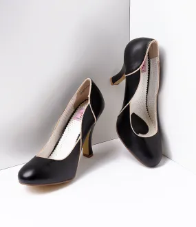 Black Leatherette Heel With Gold Accents Asics Patriot 10 Running Shoes