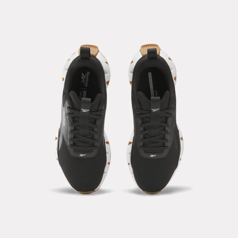 Asics Japan Basketball Shoes Reebok Footwear Women Zig Dynamica STR Shoes CBLACK/FTWWHT/SILVMT