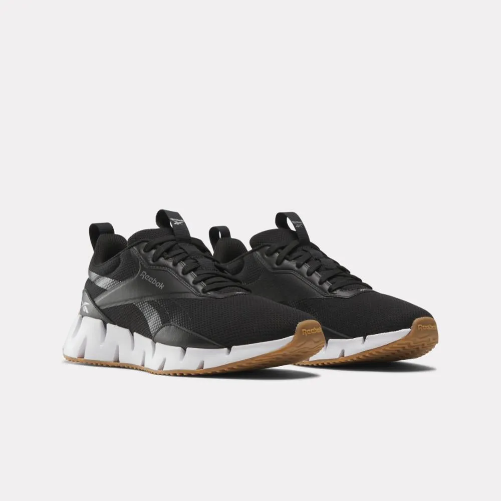 Asics Shoes For Long Standing Reebok Footwear Women Zig Dynamica STR Shoes CBLACK/FTWWHT/SILVMT