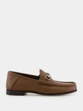 Nut Brown Bryanne Leather Loafers Loafers With A Dress