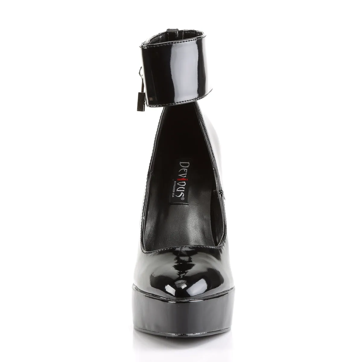 Lock Ankle Strap Pumps 5-Inch Heel INDULGE-534 Best Support Asics Running Shoes