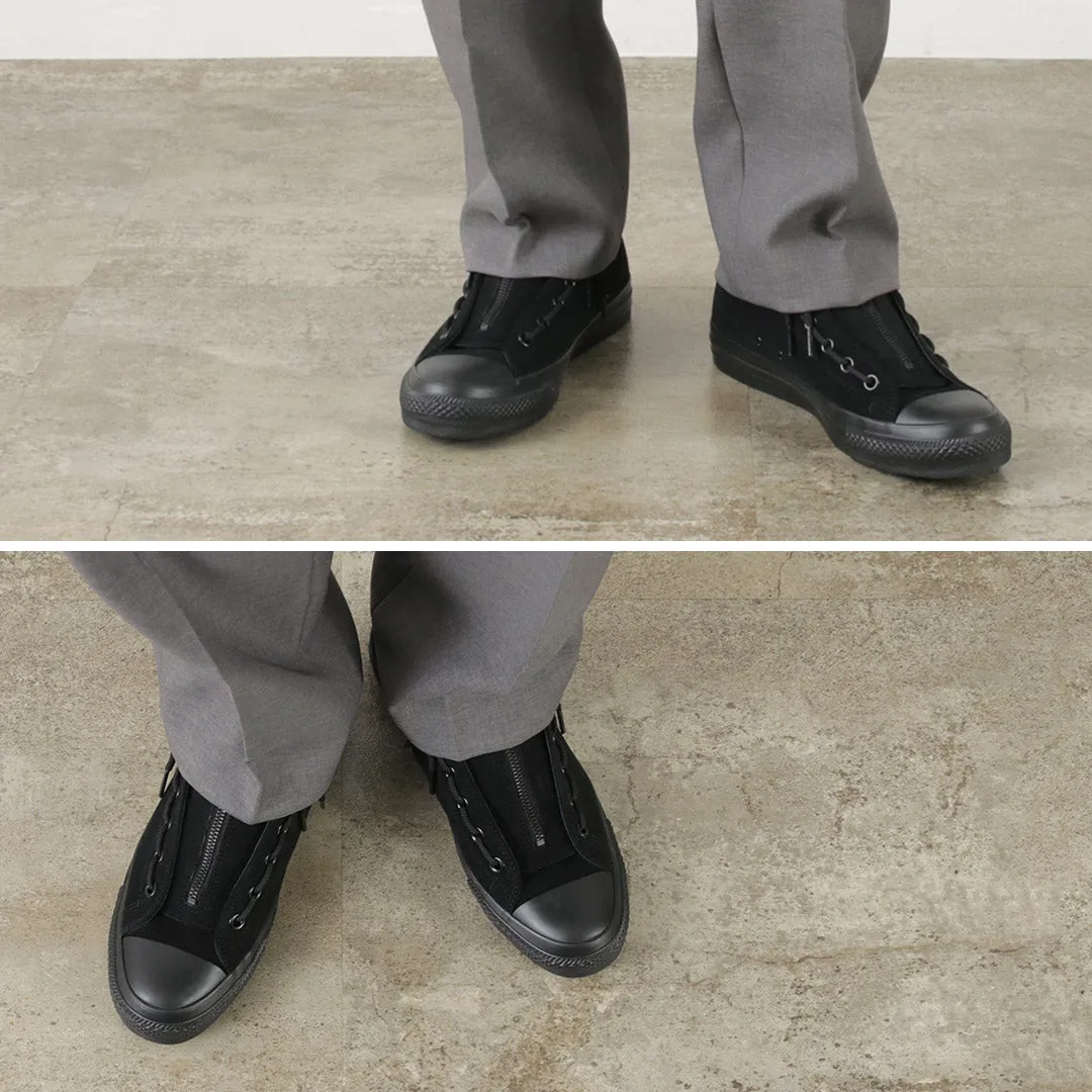 Asics Shoes In Stock CONVERSE / Suede All Star R Center Zip High Cut Sneakers