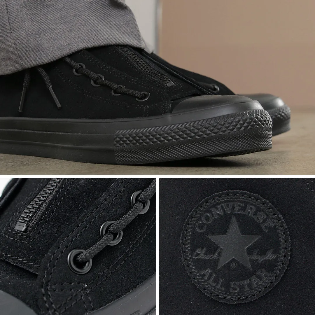 Best Rated Asics Running Shoes CONVERSE / Suede All Star R Center Zip High Cut Sneakers
