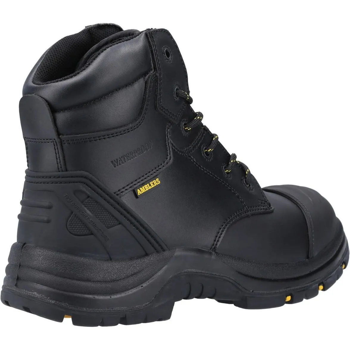 Military NULL Amblers As305C Winsford Metal-Free Waterproof Safety Boots Womens