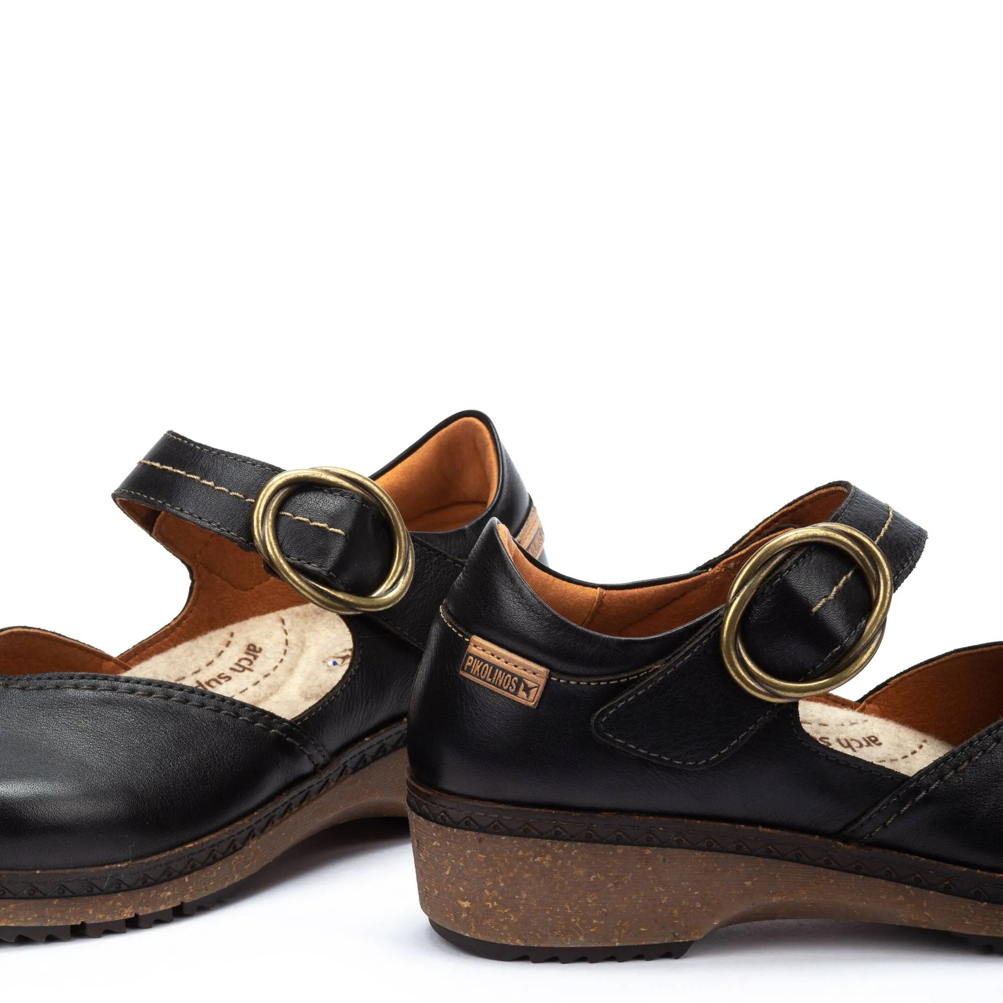 Pikolinos Granada Mary Jane Women's Off White Dress Shoes