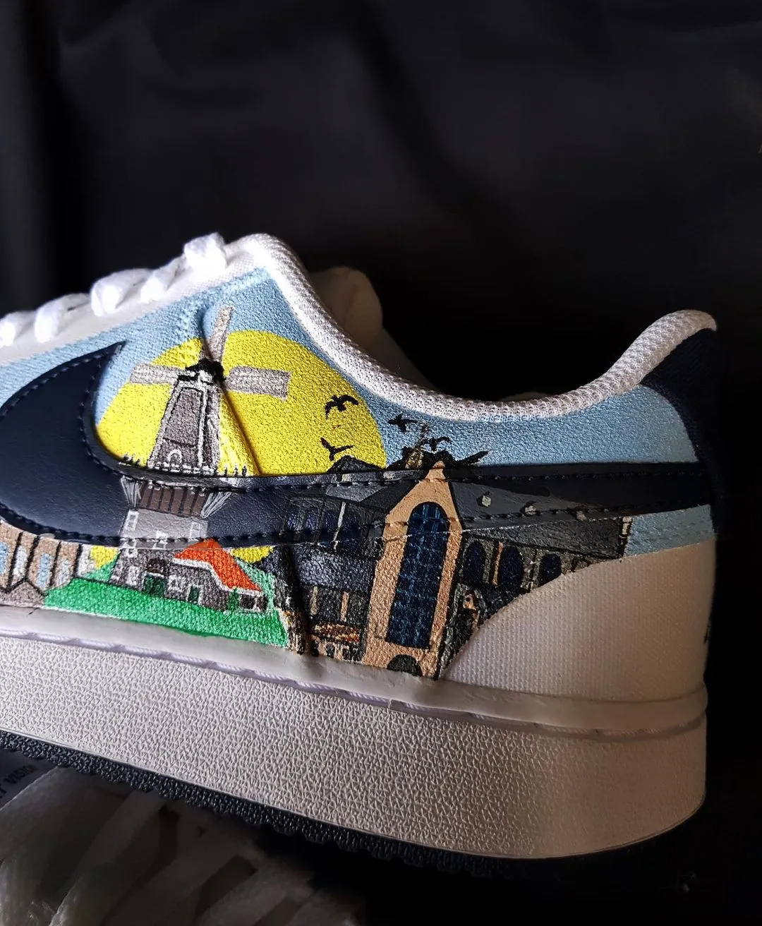 Custom Count Blue Green Cartoon Stefon Diggs Asics Shoes