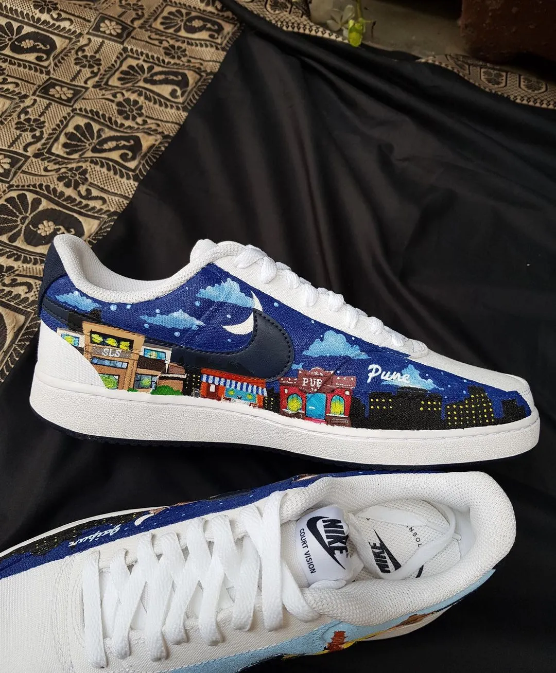 Asics Shoes Best For Walking Custom Count Blue Green Cartoon