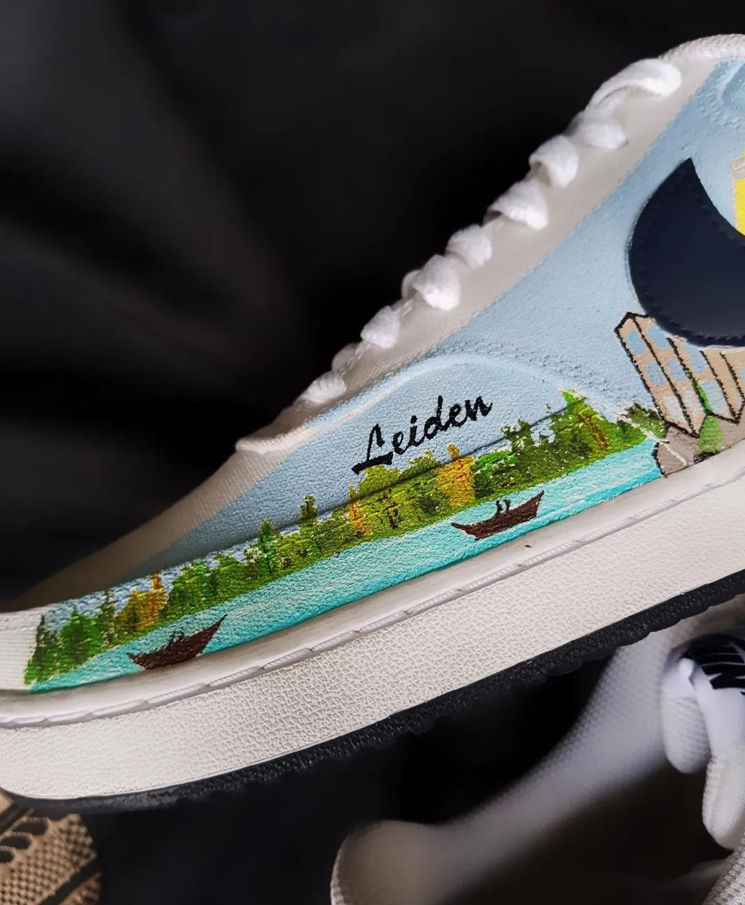 Custom Count Blue Green Cartoon Asics Gel Kayano Stability Shoe