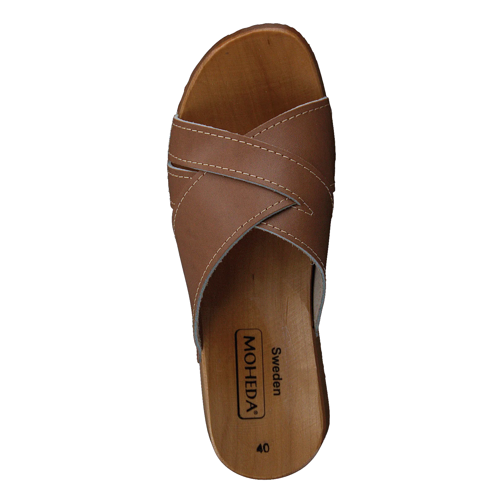 Bonnie Cognac Slides Benassi