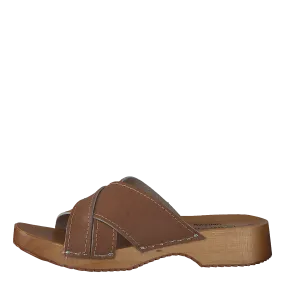 Bonnie Cognac Piglet Slippers