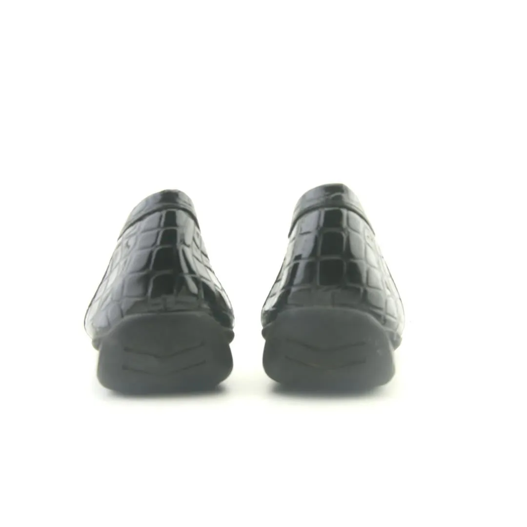 PIERRE DUMAS . Black Casual Work Shoes