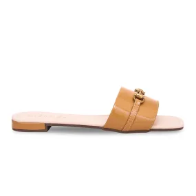 Beige Formal Slipper FR8262 Texas Longhorn Slippers