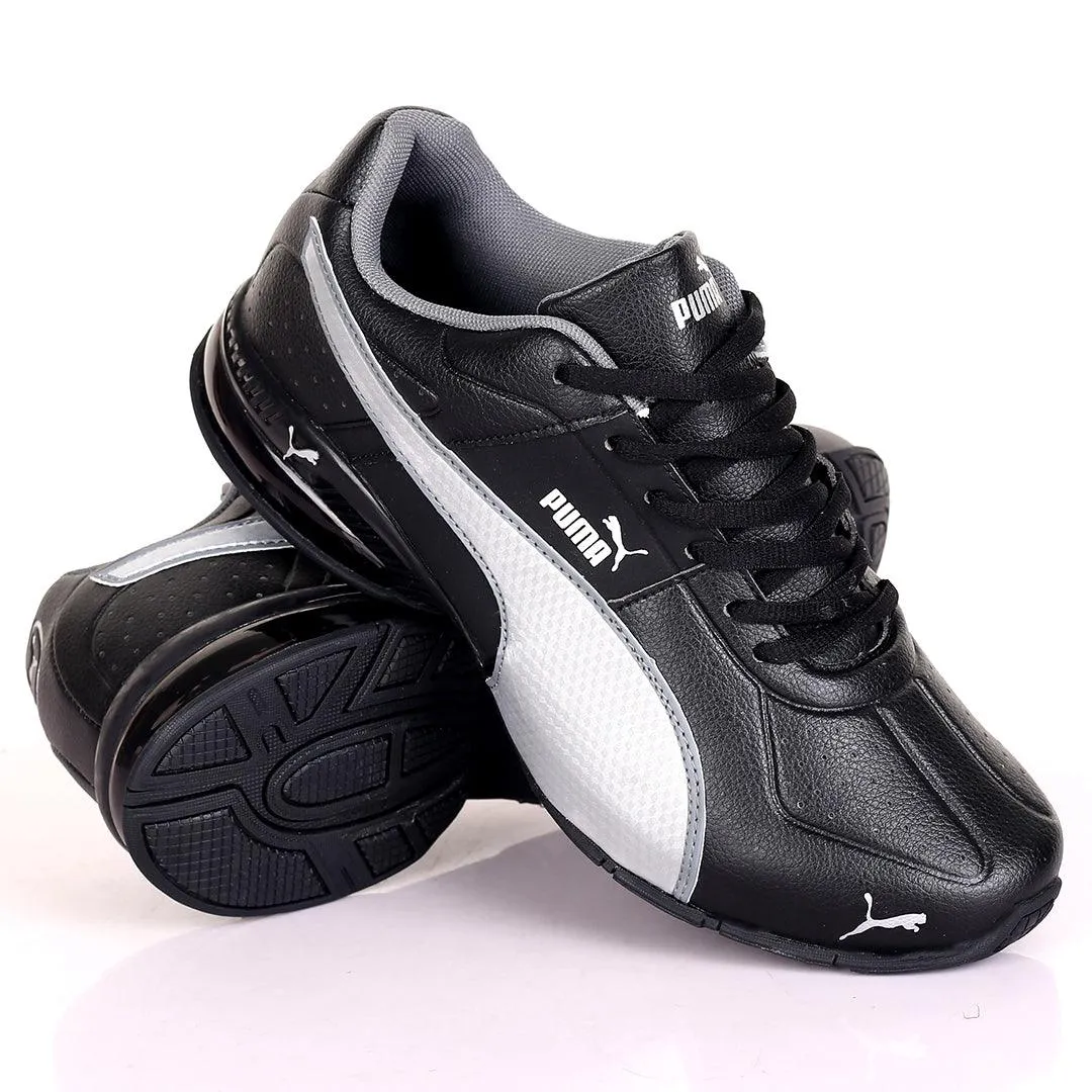 Best Stability Asics Running Shoes PM Perf Black White Low Sneakers Designed -