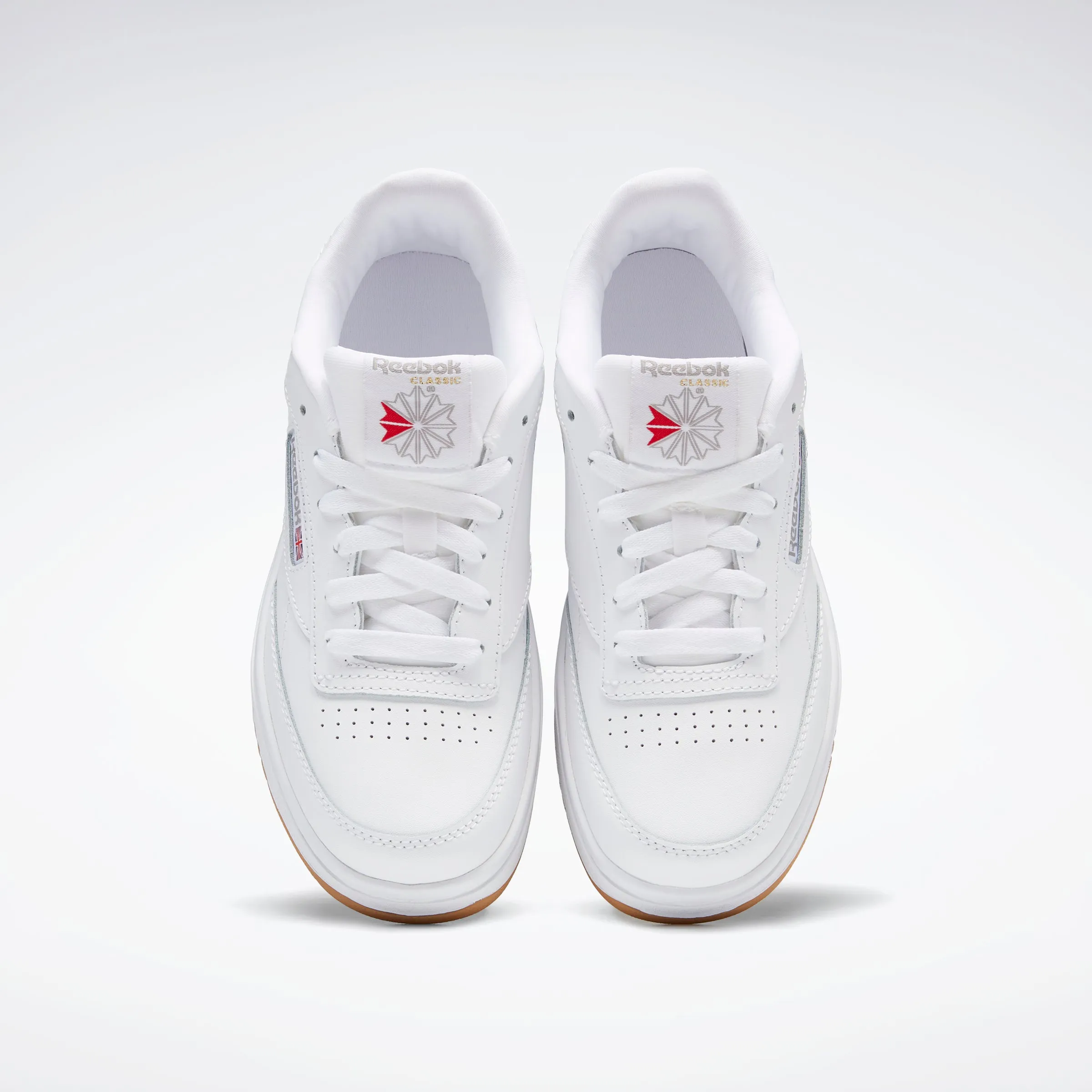 Reebok Footwear Kids Club C Double Shoes Junior White/White/White Asics Gel Cumulus 25 Running Shoes