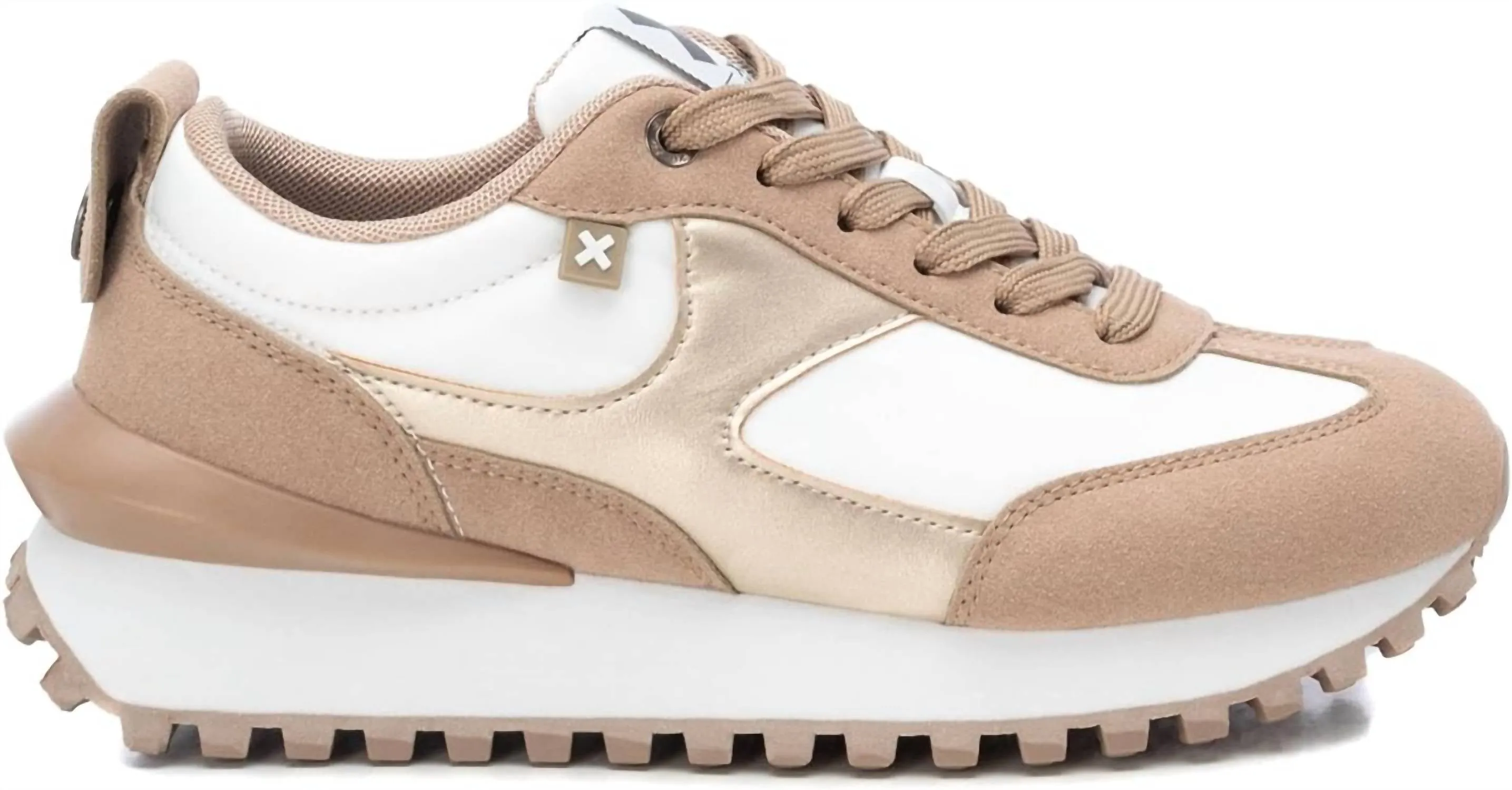 Xti - Women's Lace-Up Sneakers V2k Run Sneakers