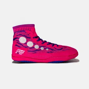 FFB Interlude "Fuchsia" Wrestling Shoes Custom Asics Wrestling Shoes
