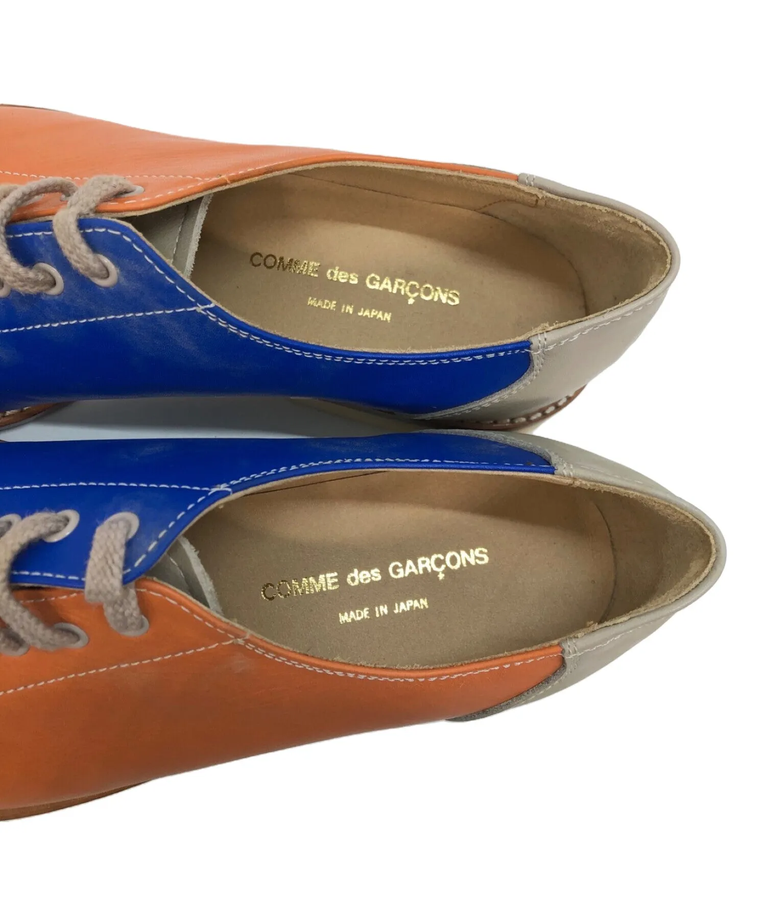 [Pre-owned] COMME des GARCONS Bowling Shoes/Dress Shoes Licking Dress Shoes