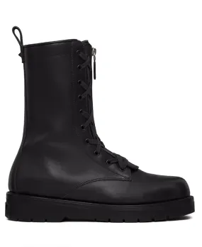 Valentino Garavani XCOMBAT leather boots Western Style Fashion Boots