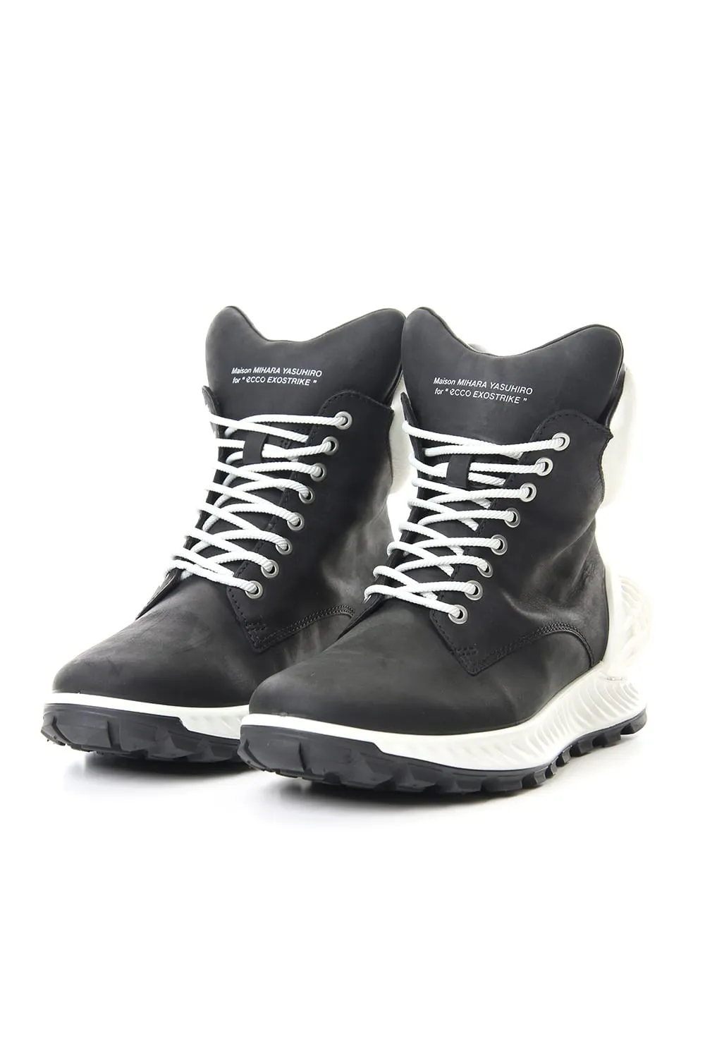 ECCO SHOES COLLABORATION SNEAKER BOOTS Black White Adidas Mundial Team Artificial Turf Shoe